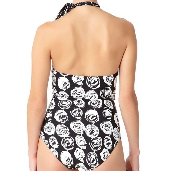 Anne Cole Coming Up High Neck One-Piece - Picture 5 of 6